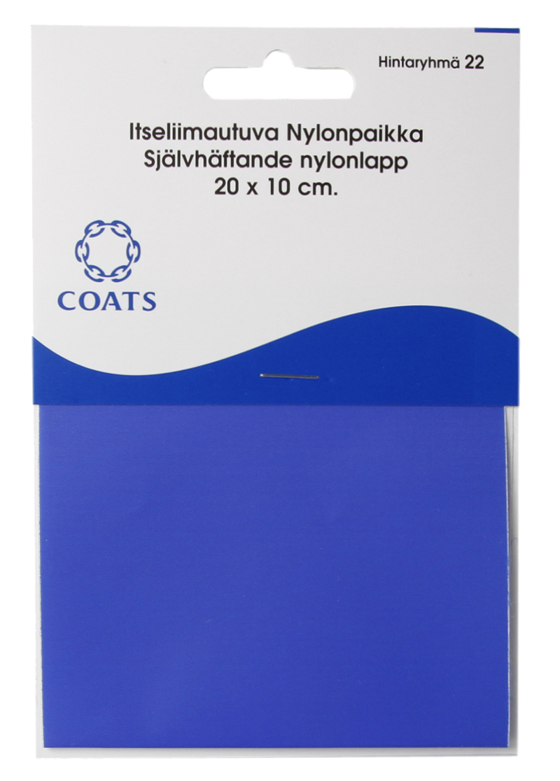 Itseliimautuva Nylonpaikka 10*18cm keskisininen (929502)